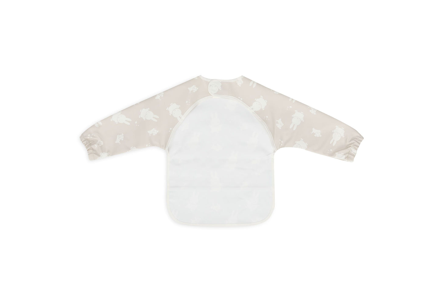 Waterproof Bib with Sleeves | Miffy Nougat