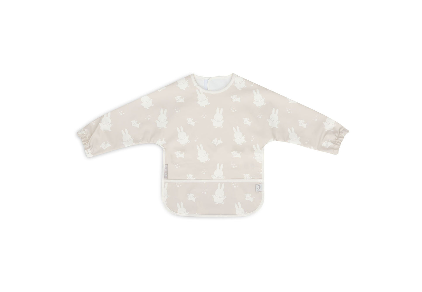 Waterproof Bib with Sleeves | Miffy Nougat