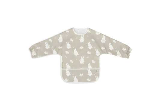 Waterproof Bib with Sleeves | Miffy Olive