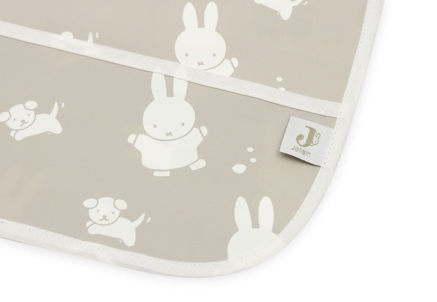 Waterproof Bib with Sleeves | Miffy Olive