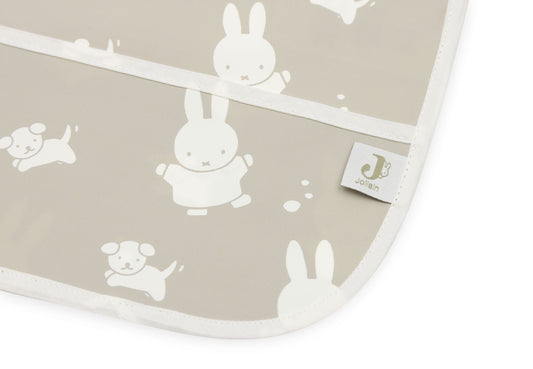 Waterproof Bib with Sleeves | Miffy Olive