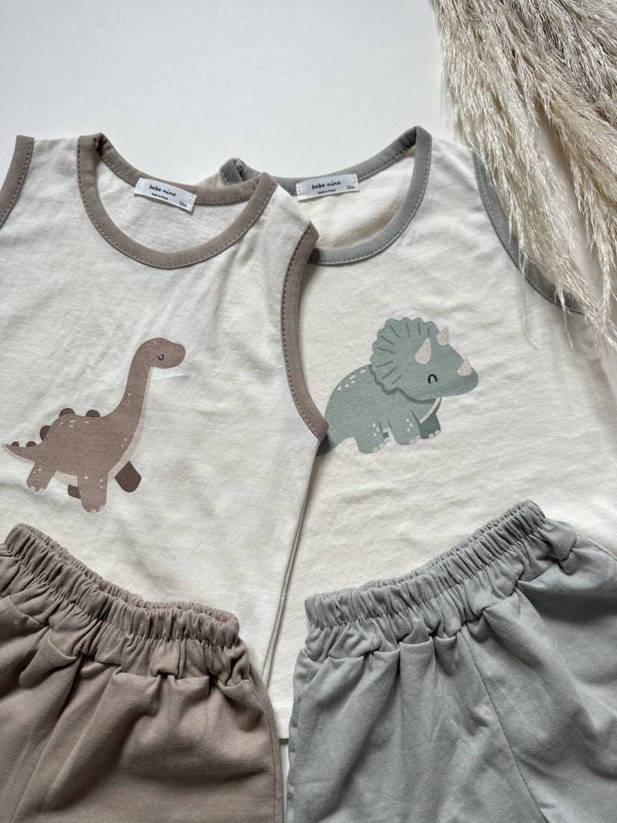 Dino Sumer Set | Khaki