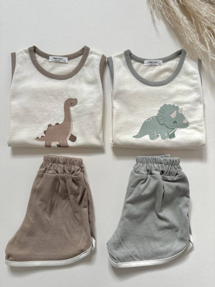Dino Sumer Set | Khaki
