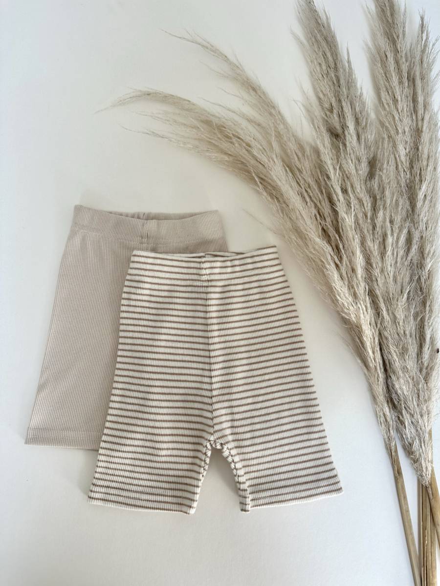 Summer Biker Shorts | Light Beige