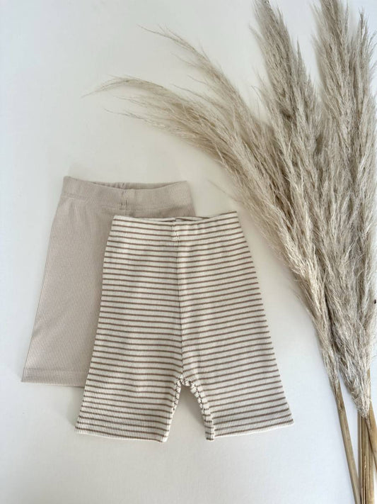 Summer Biker Shorts | Light Beige