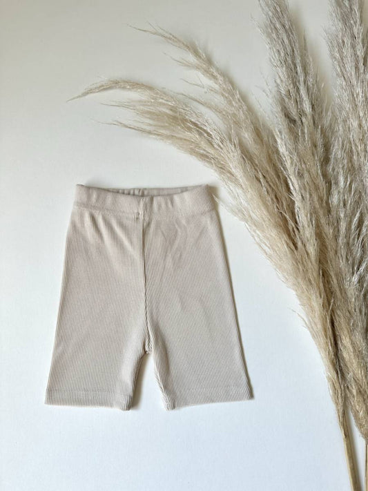 Summer Biker Shorts | Light Beige