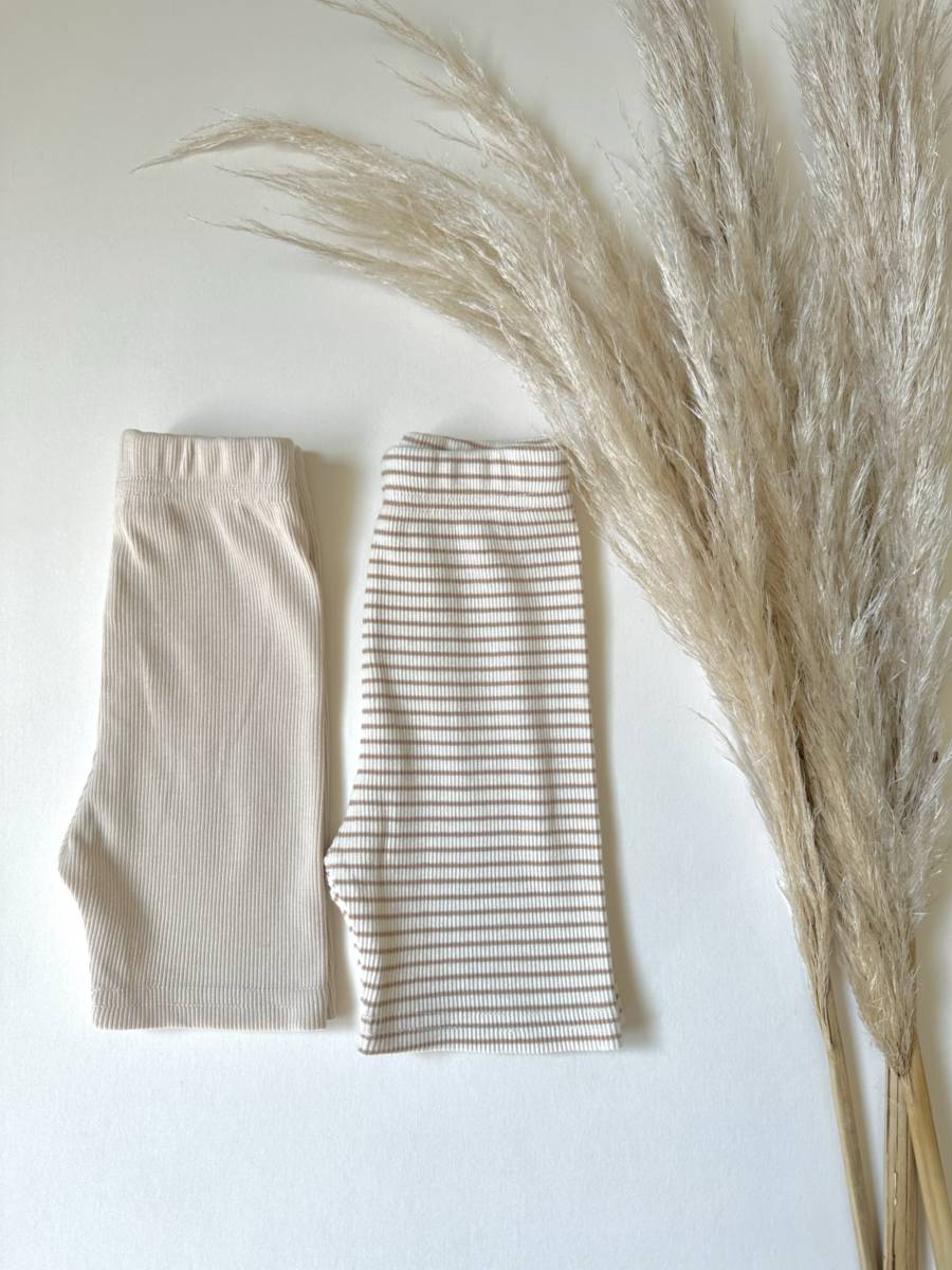 Summer Biker Shorts | Light Beige