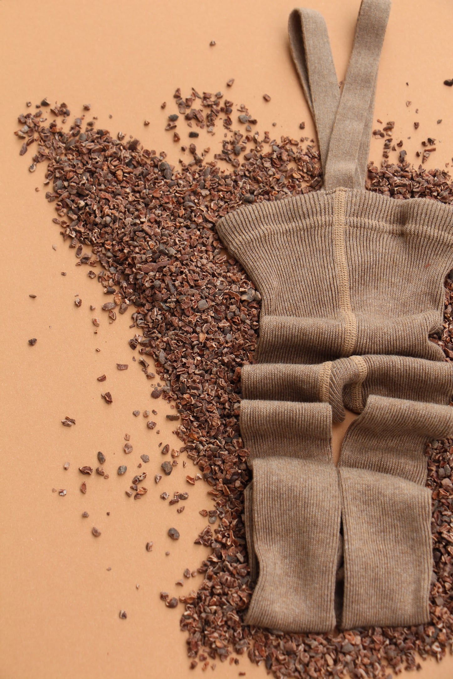 Footless Cotton Tights | Cocoa Blend