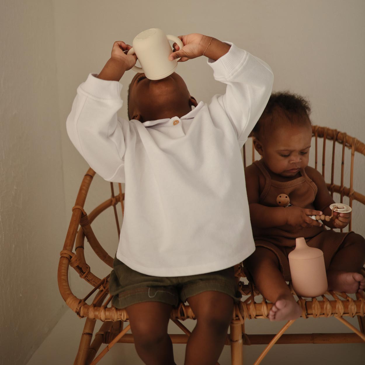 Silicone Sippy Cup | Blush