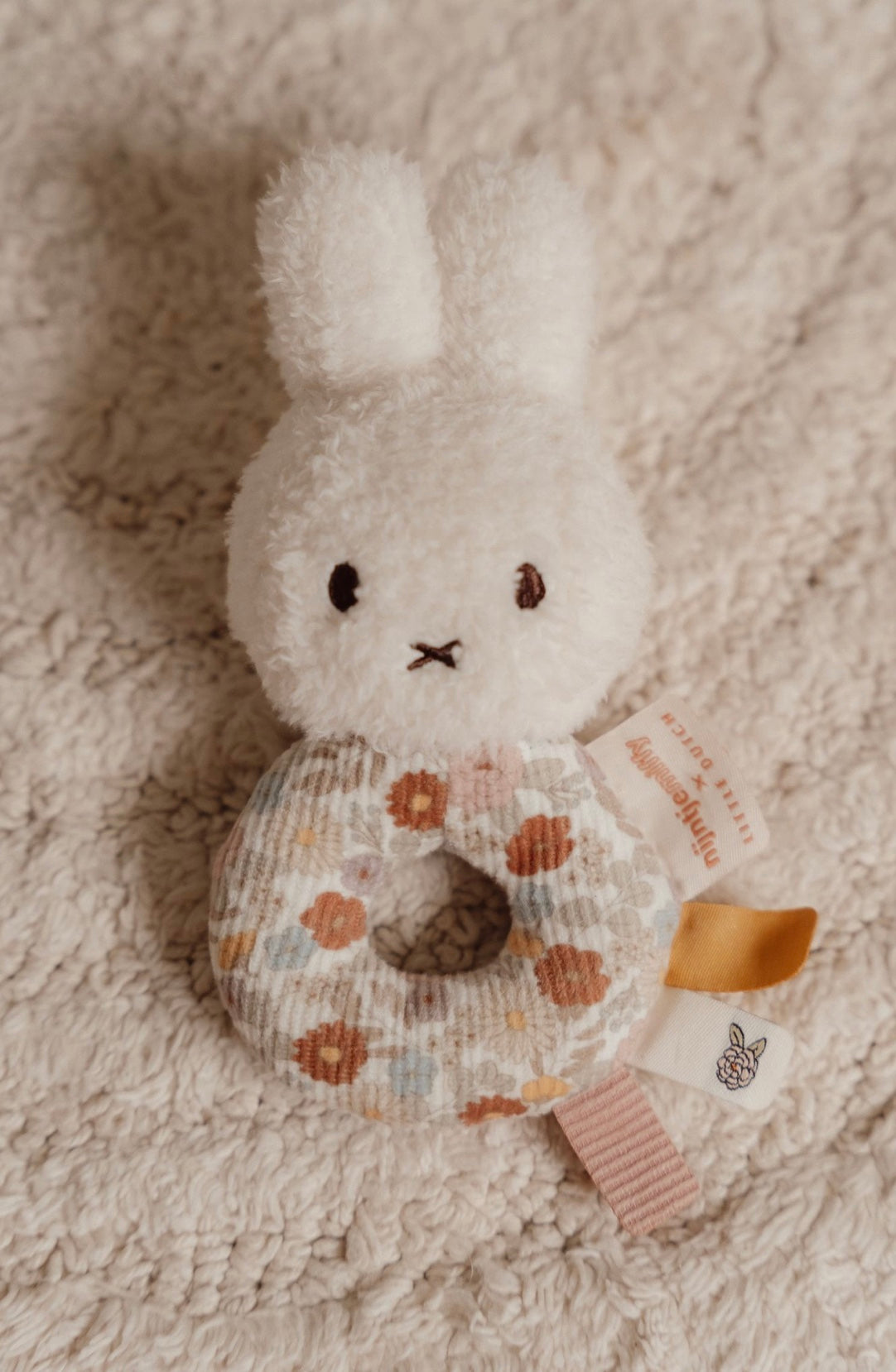 Little Dutch x Miffy Rattle | Vintage Flowers