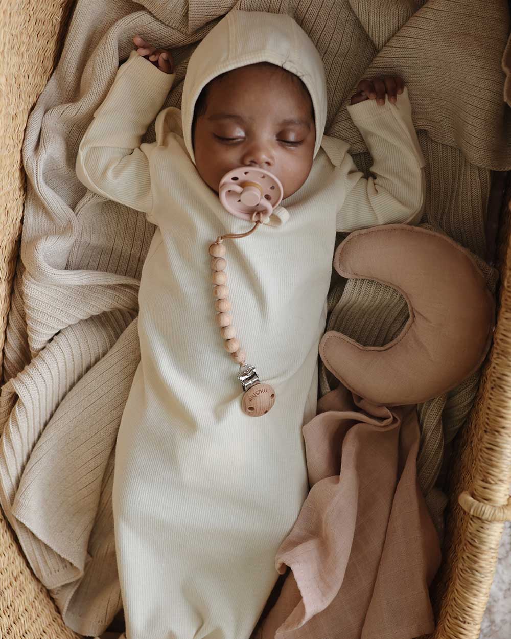 Lovey Blanket Moon | Blush