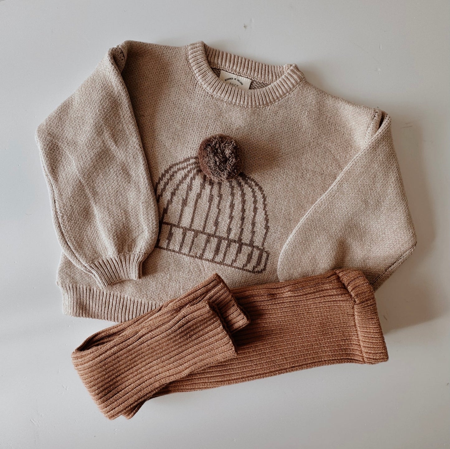 Pom Pom Knit Sweater