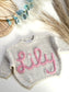 **Pre-Order for June Delivery** - Personalised Hand Embroidered Knit | Sprinkle
