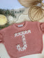 Personalised Hand Embroidered Knit | Sorbet