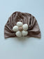 Flower Turban | Chocolate