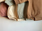 Personalised Organic Cotton Bubble Romper | Oatmeal