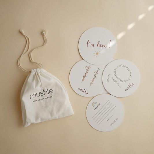 Mushie Milestone Cards