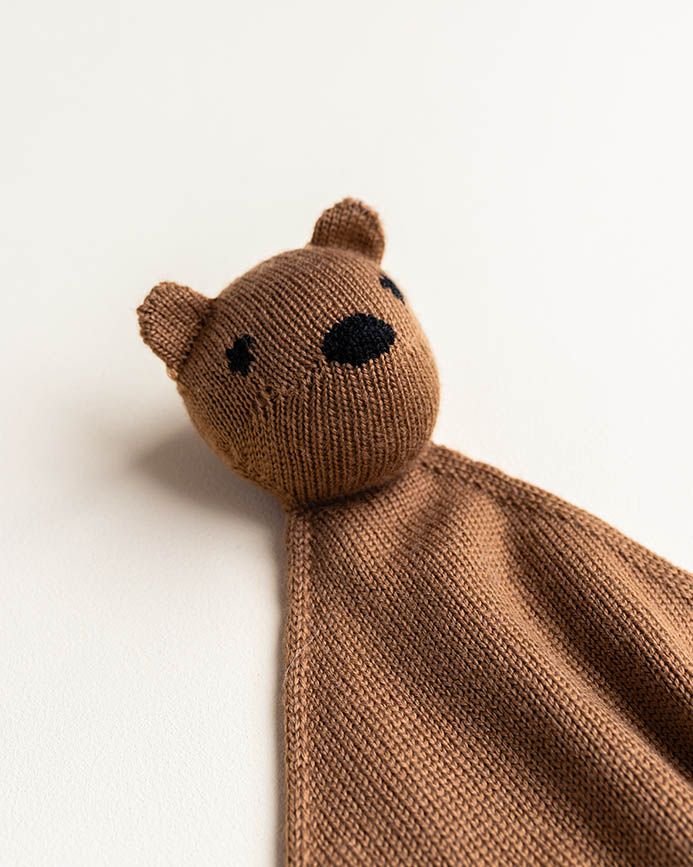 Merino Wool Teddy Tokki | Chocolate